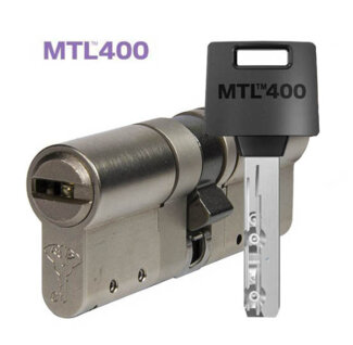 MTL400 Mul-T-Lock цилиндр с перекодировкой (4+1+1) L 80 Ф (35х45) кл/кл (никель)