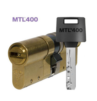 MTL400 Mul-T-Lock цилиндр с перекодировкой (4+1+1) L 90 Ф (40х50) кл/кл (латунь)