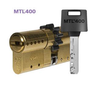 MTL400 Mul-T-Lock цилиндр с перекодировкой (4+1+1) L 100 Ш (35х65) кл/кл (латунь)