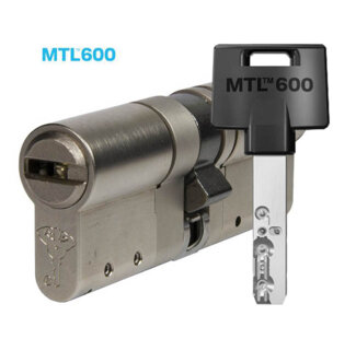 MTL600 Mul-T-Lock цилиндр с перекодировкой (4+1+1) L 62 Ф (31х31) кл/кл (никель)