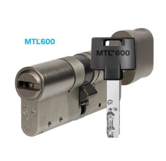 MTL600 Mul-T-Lock цилиндр с перекодировкой (4+1+1) L 125 ТФ (75х50Т) кл/верт (никель)