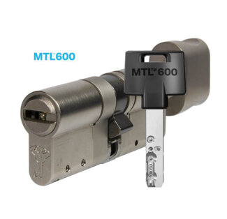 MTL600 Mul-T-Lock цилиндр с перекодировкой (4+1+1) L 140 ТФ (80х60Т) кл/верт (никель)