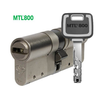 MTL800 Mul-T-Lock цилиндр с перекодировкой (4+1+1) L 100 Ф (40х60) кл/кл (никель)