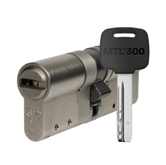 MTL300 Mul-T-Lock цилиндр с перекодировкой (4+1+1) L 71 Ф (33х38) кл/кл (никель)