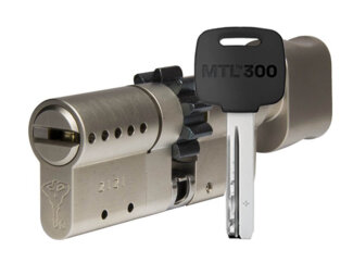 MTL300 Mul-T-Lock цилиндр с перекодировкой (4+1+1) L 71 ТШ (33х38Т) кл/верт (никель)