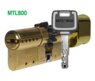 MTL800 Mul-T-Lock цилиндр с перекодировкой (4+1+1) L 62 ТШ (31х31) кл/верт (латунь)